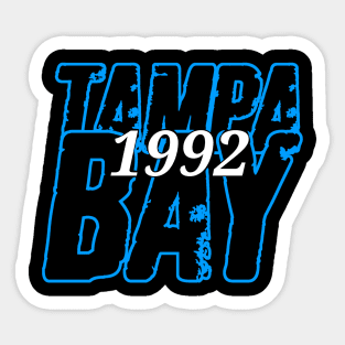 Ligthining tampa bay Sticker